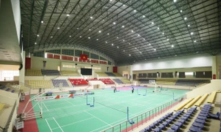 Cận cảnh nhà thi đấu Đan Phượng, Hoài Đức đã sẵn sàng cho SEA Games 31