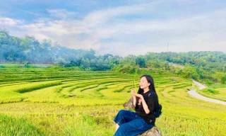 Lạc lối giữa mùa vàng lúa chín ở Pù Luông