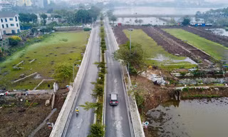 Cận cảnh hồ rộng hơn 5ha làm nơi lắng nước 'rửa' sông Tô Lịch