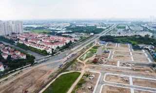 Toàn cảnh thi công hầm chui nghìn tỷ đường Vành đai 3,5 với Đại lộ Thăng Long