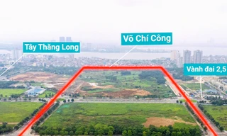 Nhìn gần 2 khu đất vừa được phê duyệt xây dựng trụ sở 36 bộ, ngành 