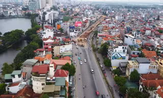 Nhìn gần một phần đường Âu Cơ - Nhật Tân vừa được đưa vào sử dụng