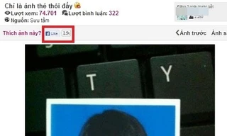 Sự thật ảnh thẻ '2 triệu like' của nữ sinh