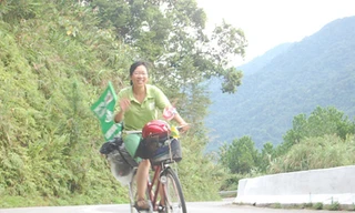 Hình ảnh của Xen trong chuyến đạp xe xuyên dãy Trường Sơn 2009