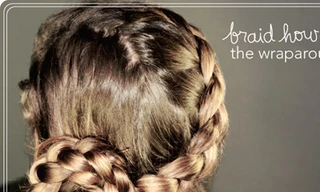 Cách tết tóc quấn xinh xắn