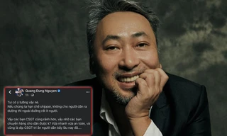 Phản ứng trái chiều trước đề xuất CSGT làm shipper trong mùa dịch của đạo diễn Quang Dũng