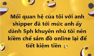 Tổng kết lại năm 2021, netizen không hề cô đơn vì vẫn luôn có anh shipper để ngóng trông