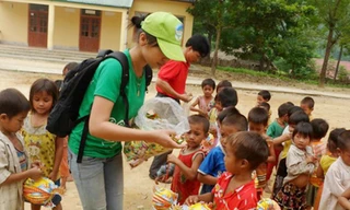 Cô gái 'sinh ra để làm tình nguyện'