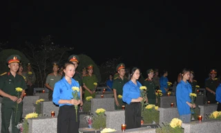 Tuổi trẻ Yên Bái tri ân các anh hùng liệt sỹ