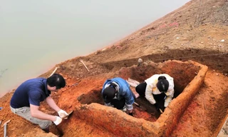 Yên Bái khai quật phế tích, phát lộ dấu tích lò nung cổ