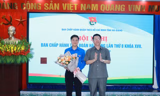 Anh Nguyễn Hải Dương được bầu làm Bí thư Tỉnh Đoàn Hà Giang