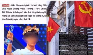Công an vào cuộc vụ thí sinh Đường lên đỉnh Olympia 2024 phát ngôn thiếu chuẩn mực