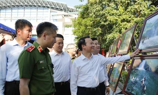 Thứ trưởng Bộ Công an dự ngày hội toàn dân bảo vệ an ninh tổ quốc tại Yên Bái