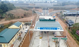 Thông xe nút giao nối Yên Bái với cao tốc Nội Bài - Lào Cai