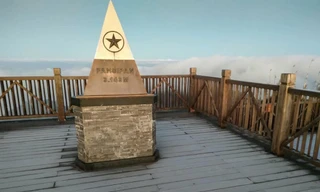 Đỉnh Fansipan xuất hiện băng giá trong ngày cuối năm