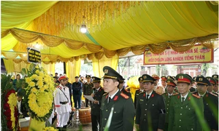 Đại úy công an hy sinh khi làm nhiệm vụ