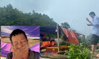 Thắt lòng lời kể tuyệt vọng của người chồng chứng kiến vợ con bị nước lũ cuốn trôi