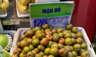 Đi chợ ngày mùng 1, 'choáng' với giá mận đầu mùa đắt đỏ 