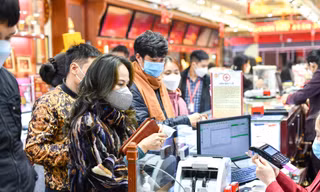 Giá vàng đồng loạt giảm sau ngày vía Thần Tài 