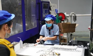 Hiện, chỉ khoảng 30% DN công nghệ hỗ trợ tham gia được chuỗi cung ứng, chuỗi giá trị toàn cầu. ảnh: Như Ý