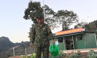 Lính biên phòng viết đơn xin trực Tết nơi biên cương Tổ quốc