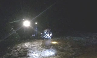 Bụi tre 'cứu sống' người đàn ông bị lũ cuốn trôi