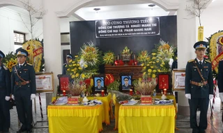 Xúc động lễ viếng hai phi công Trung đoàn 921