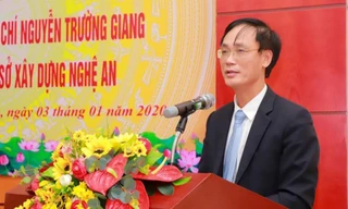 Nghệ An bổ nhiệm tân Giám đốc Sở Xây dựng