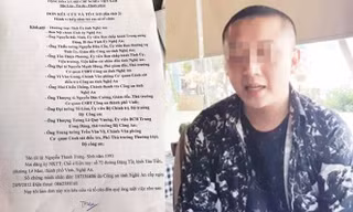 Nguyễn Thanh Trung và đơn kêu cứu trước khi bị lộ nói dối