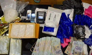 Tang vật vụ án. Ảnh Đức Vũ.