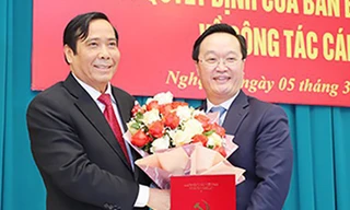 Thứ trưởng Bộ Kế hoạch và Đầu tư giữ chức Phó Bí thư Tỉnh ủy Nghệ An