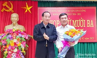 Nhân sự mới tại Nghệ An