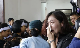 Thắm đượm tình quân dân trong lễ truy điệu hai phi công Su-22