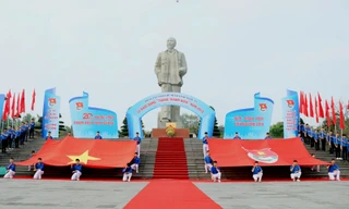 Ấn tượng Lễ phát động Tháng thanh niên 2019 nhìn từ Flycam của Tỉnh đoàn Nghệ An