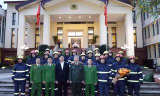 Đội cứu nạn, cứu hộ Bộ Công an lên đường hỗ trợ Thổ Nhĩ Kỳ 