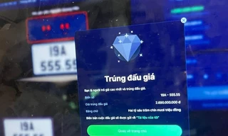 Điểm danh lô biển số ngũ quý, sảnh tiến sắp đấu giá vào ngày 21-22/9