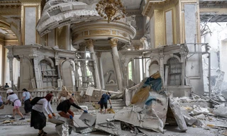Điện Kremlin nói về vụ nhà thờ nổi tiếng ở Odessa bị hư hại