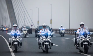 Cận cảnh dàn xe dẫn, đón đoàn khách quốc tế thăm Việt Nam