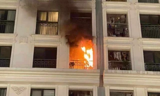 Cháy căn hộ chung cư ở Hà Nội do chiên cá bằng nồi không dầu