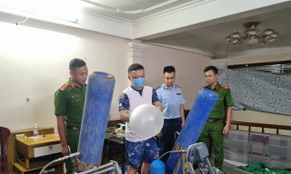 Thủ đoạn mua bán 'khí cười' tinh vi của cơ sở từng bị xử phạt