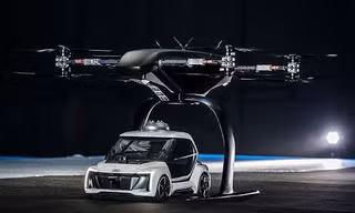 Concept taxi bay Pop.Up Next của Audi.