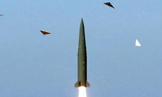 Một tên lửa được thử ở Hàn Quốc hôm 19-4