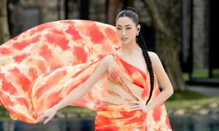 BẢN TIN HOA HẬU 20/9: Lương Thùy Linh mặc váy cut-out làm MC