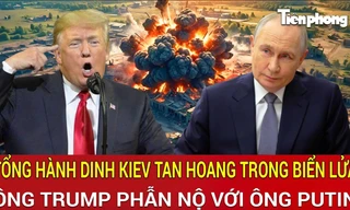 Toàn cảnh thế giới 10/4: Tổng hành dinh Kiev tan hoang trong biển lửa; Ông Trump phẫn nộ với Nga