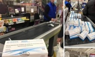 Kit test Covid-19 rao bán tràn lan trên mạng với đủ các mức giá