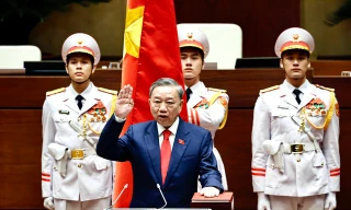 [VIDEO] Chủ tịch nước Tô Lâm tuyên thệ trung thành với Tổ quốc và Nhân dân
