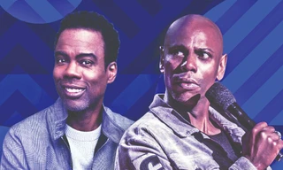 Poster quảng cáo chuyến lưu diễn của hai danh hài Dave Chappelle và Chris Rock mùa lễ năm nay