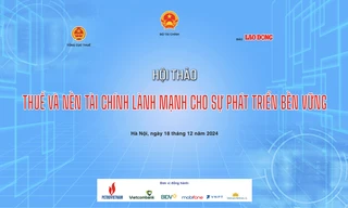 Thuế và nền tài chính lành mạnh cho sự phát triển bền vững