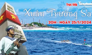 [TRỰC TIẾP] Xuân Trường Sa, gửi yêu thương từ đất liền ra biển đảo Tổ quốc