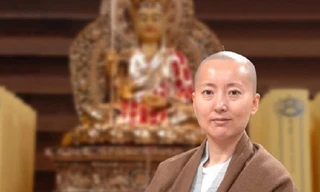  Trần Hiểu Húc - Diệu Chân pháp sư khi còn sống. 